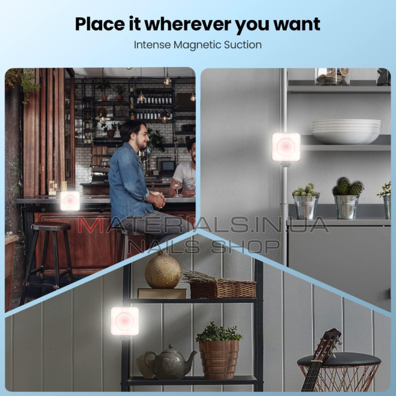 LED-відеосвітло W-S6, RGB, 6 Вт LED 45 шт., колірна температура 2500-9000 K CRI95+ акумулятор 2000 мА·год