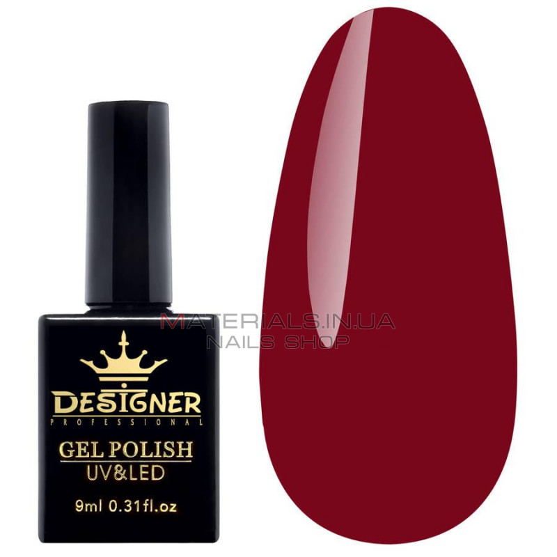 Гель лак Ruby Berries 9мл. - Дизайнер (Designer Professional) для покрытия ногтей "Плащ кардинала" I265 Гель лак Ruby Berries 9мл. - Дизайнер (Designer Professional) для покрытия ногтей "Плащ кардинала" I265