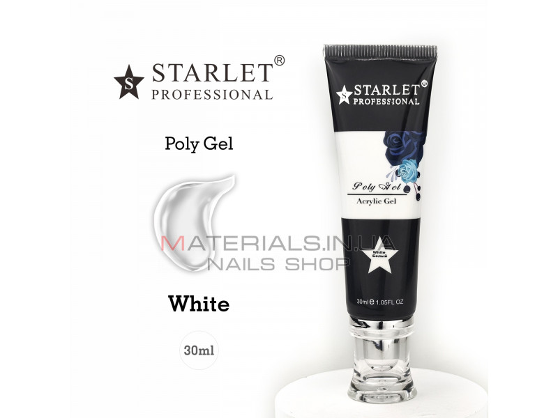 Полигель Starlet Professional 30 мл White