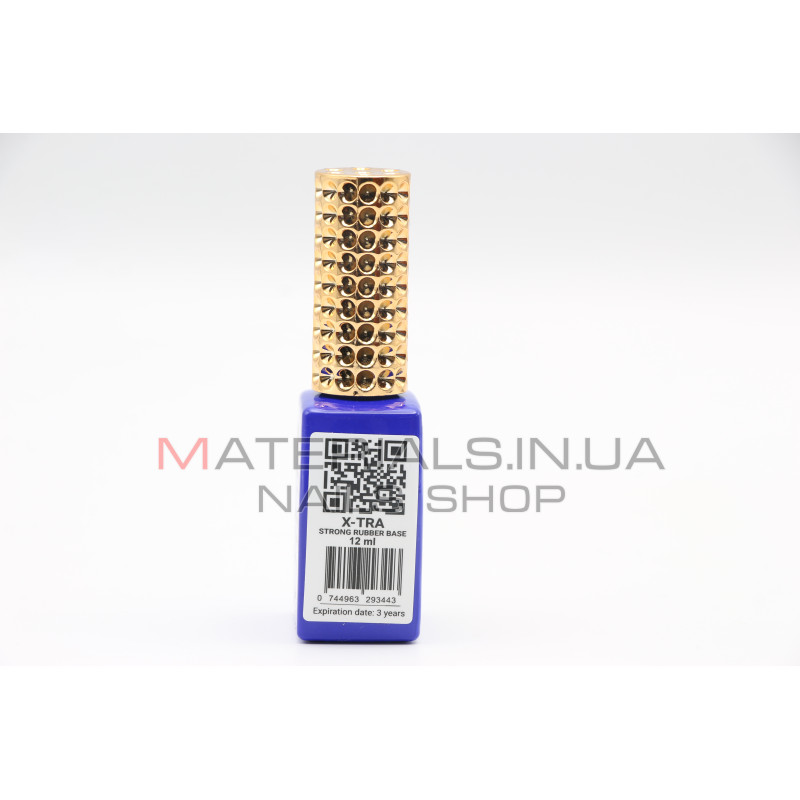 База для гель лаку Global Fashion, Crystal Rubber Base X-TRA Strong 12 мл