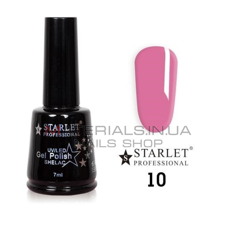 Гель-лак Starlet Professional №10, "Розы"
