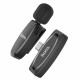 Wireless Digital Microphone Hoco L15 Type-C Crystal lavalier — Black