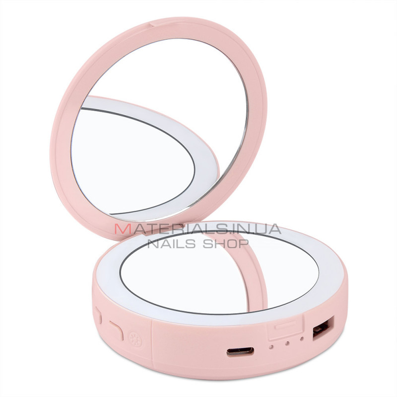 Зеркало с LED подсветкой Power Bank 2400 mAh и подогревом MD-RY-613