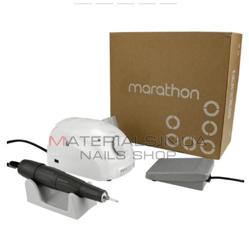 Фрезер для манікюру Marathon M3 Champion 45Вт, 35000об машинка для нігтів фрейзер Маратон, марафон чемпіон