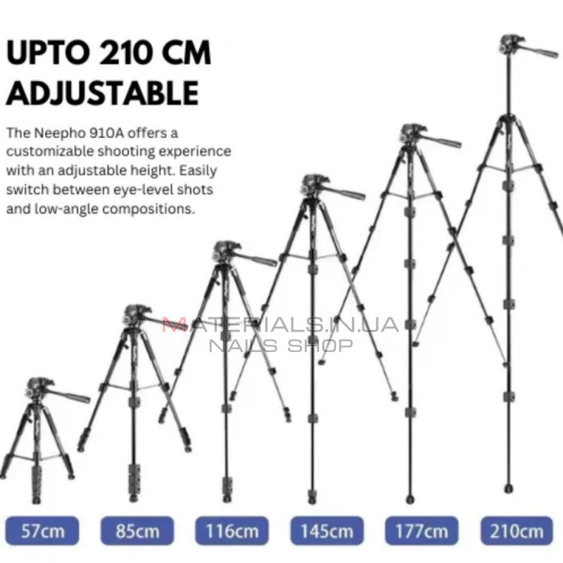 Tripod Stand Multifunctional (2.10m) Neepho NP-910A Tripod Stand Multifunctional (2.10m) Neepho NP-910A