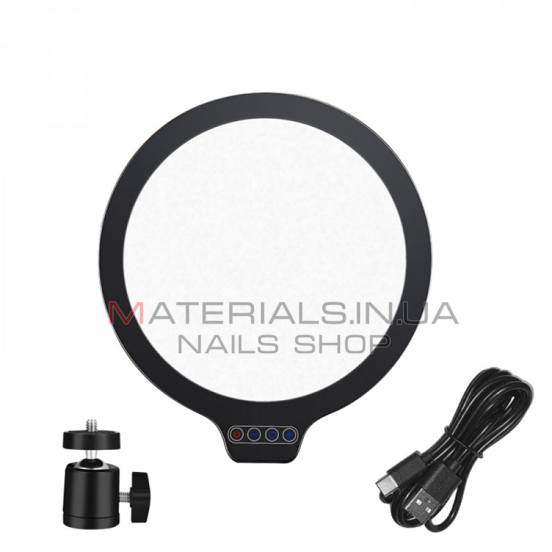 кругла LED лампа VAS-01, USB C 18 Вт, 3000-7000 K