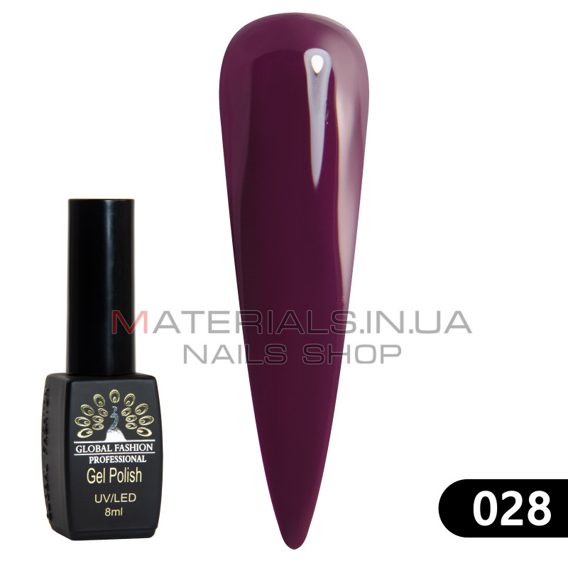 Гель лак BLACK ELITE 028, Global Fashion 8 мл