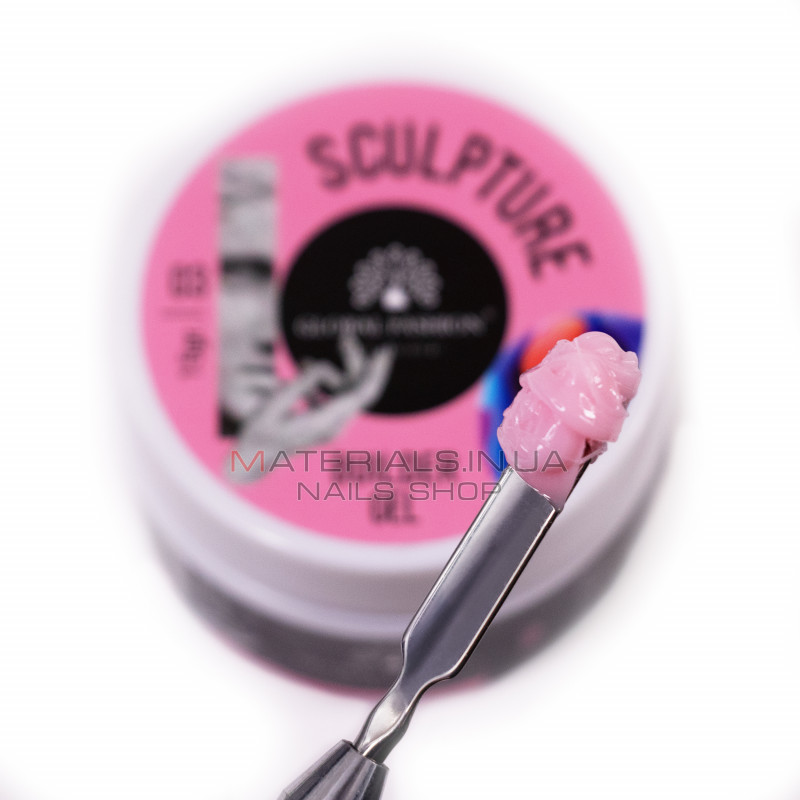 Скульптурний гель SCULPTURE BUILDER GEL 15 гр, PINK №03 Скульптурний гель SCULPTURE BUILDER GEL 15 гр, PINK №03