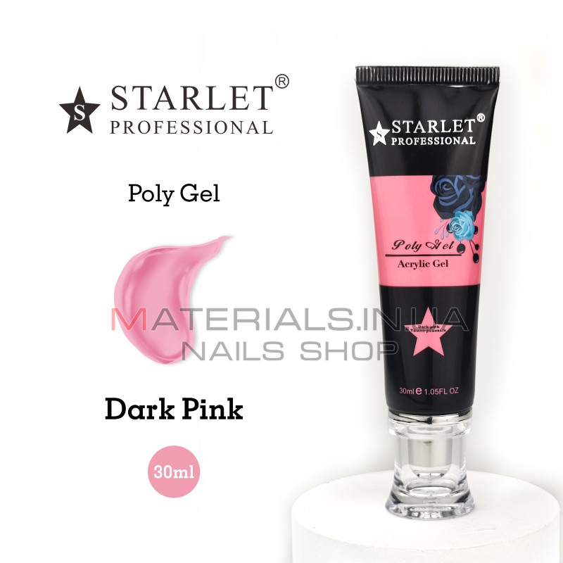 Полигель Starlet Professional 30 мл Dark Pink