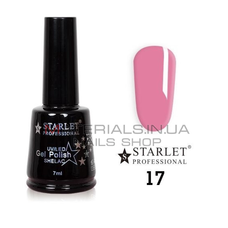 Гель-лак Starlet Professional №17, "Розочка"