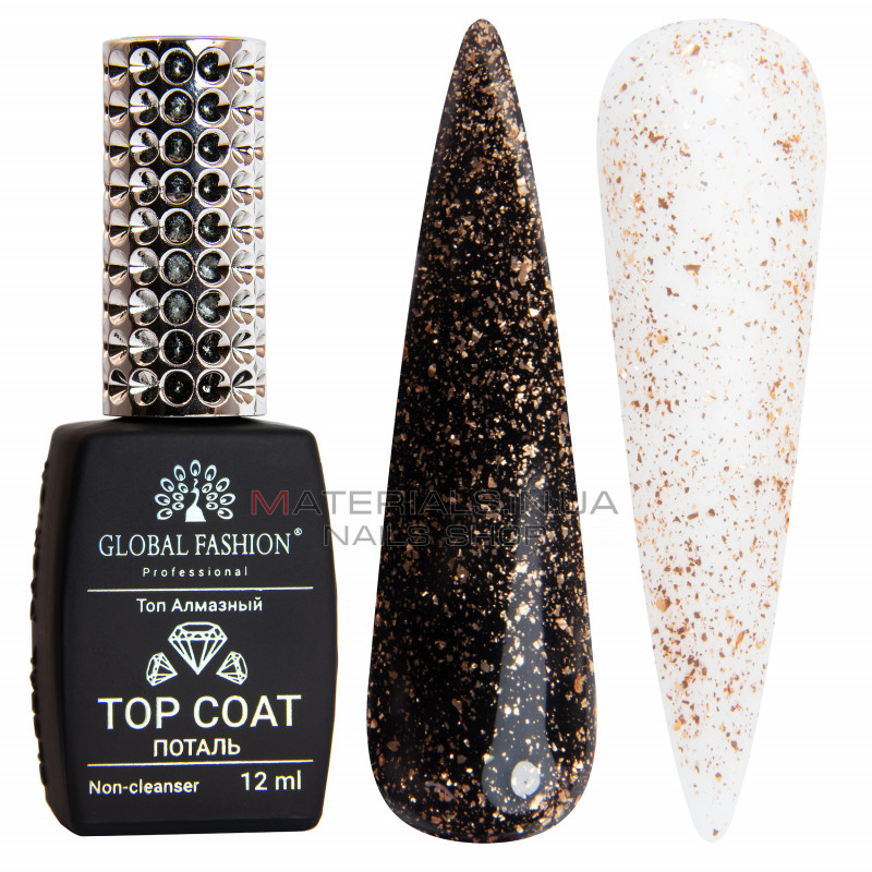 Топ без липкого шару, Bronze Foil Top, 12 мл