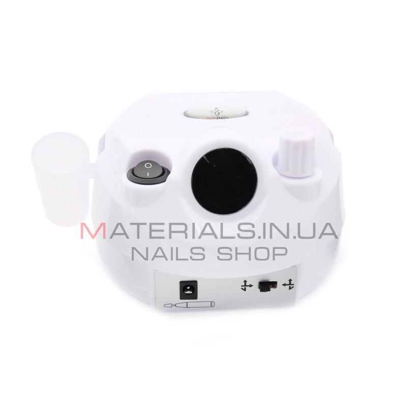 Аппарат для маникюра и педикюра BEE NAILS, 202D, с дисплеем, 65w, 45000 об, белый