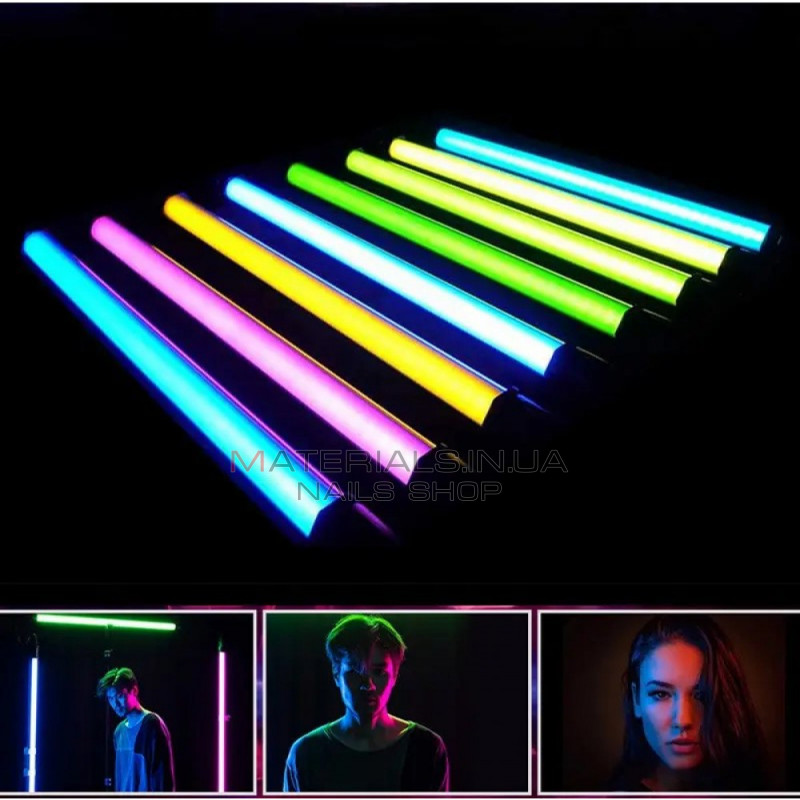 Лампа LED видео Handheld Fill Light Stick SL-50 RGB I USB Charger Cable Лампа LED видео Handheld Fill Light Stick SL-50 RGB I USB Charger Cable