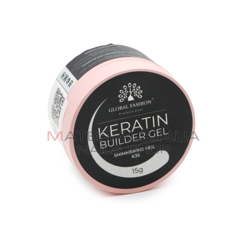 KERATIN BUILDER GEL, Global Fashion, 15 g, K35