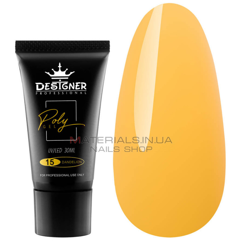 Полігель Designer Professional, 30мл. №015 Полігель Designer Professional, 30мл. №015