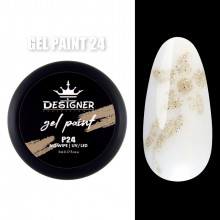 Gel Paint (no wipe) Гель-фарба (без липкого шару) Designer Professional, 5мл. №24
