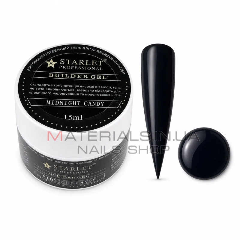 Гель Starlet Professional 15 мл Midnight Candy