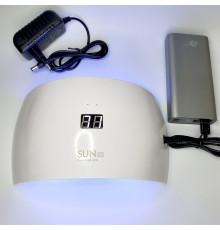UV LED Лампа Sun 9s, 24Вт працює від Power Bank