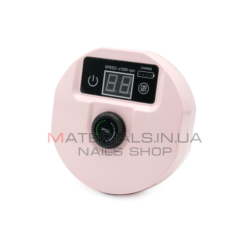 Апарат для манікюру і педикюру ZS-226 pink, на акумуляторі, 35000 об