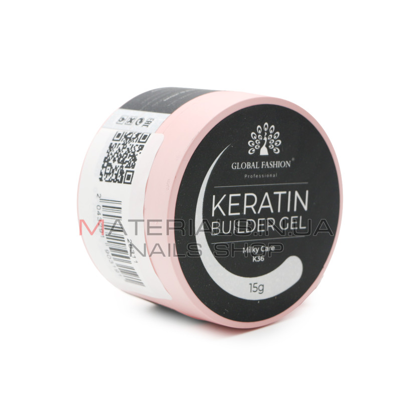 KERATIN BUILDER GEL, Global Fashion, 15 g, K36