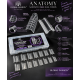 Верхні сендвіч-форми для нарощування нігтів Global Fashion Sandwich Dual Nail Forms Square (Квадрат) 180 шт.