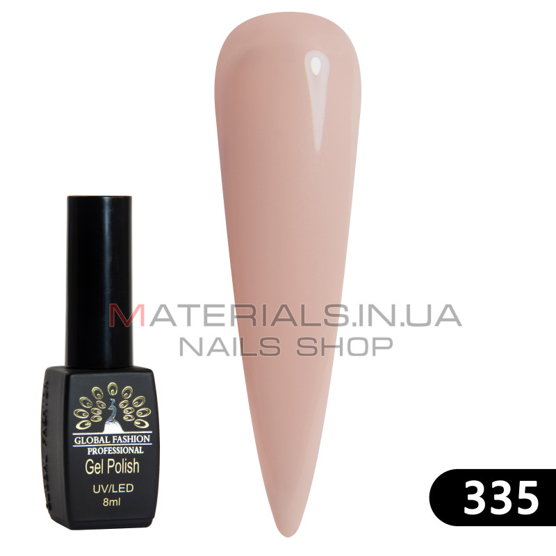 Гель лак BLACK ELITE 335, Global Fashion 8 мл