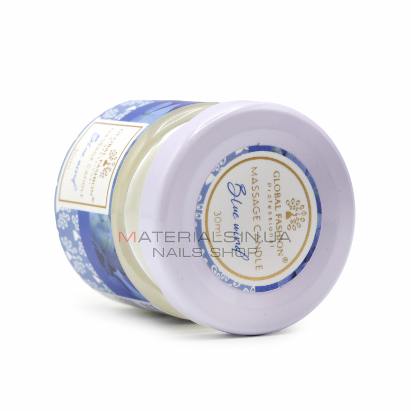 Массажная свеча Global Fashion, 30 ml, Blue wind Массажная свеча Global Fashion, 30 ml, Blue wind