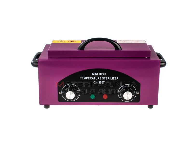 Стерилизатор сухожар для инструментов СН-360Т Фиолетовый