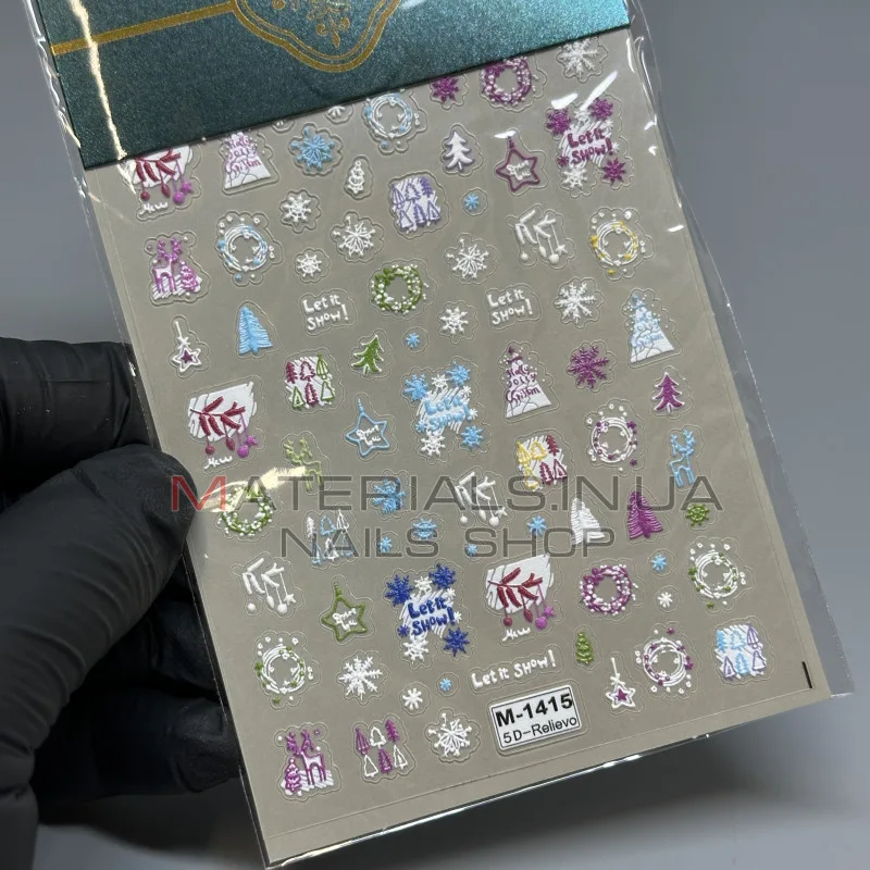 Наклейки Nail Sticker M-1415