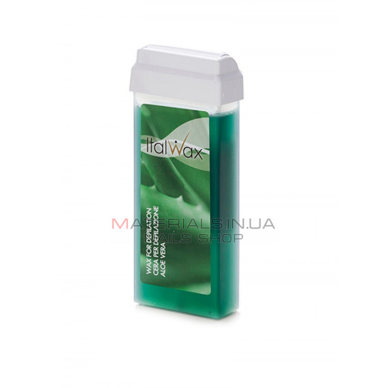 Віск у картриджі Italwax - Алое, 100 г. Віск у картриджі Italwax - Алое, 100 г.