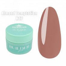 Builder Gel 15 мл., Дизайнер (Моделирующий гель) R17 Almond Temptation