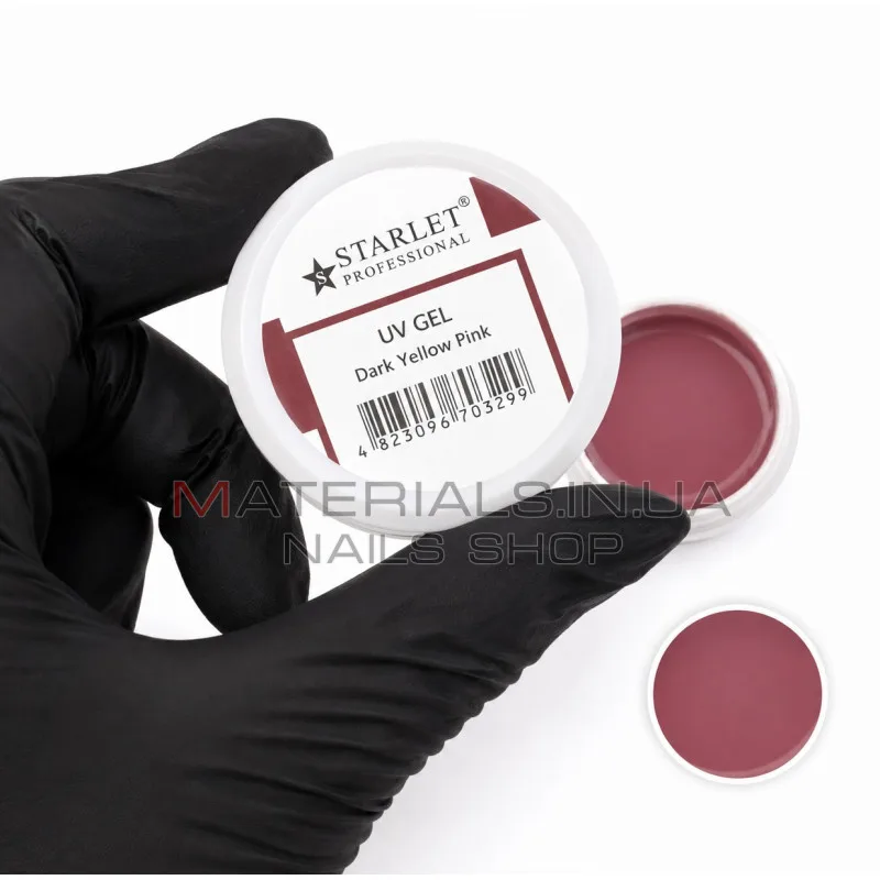 Гель Starlet Professional 30 мл, Dark Yellow Pink