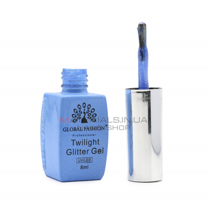 Гель лак Twilight Glitter 8 мл, 206 Гель лак Twilight Glitter 8 мл, 206