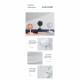 Портативный мини вентилятор WT-F52 White