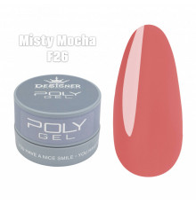 Полигель (30 мл., в банке) Дизайнер F26 Misty Mocha