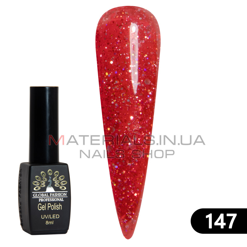 Гель лак BLACK ELITE 147, Global Fashion 8 мл