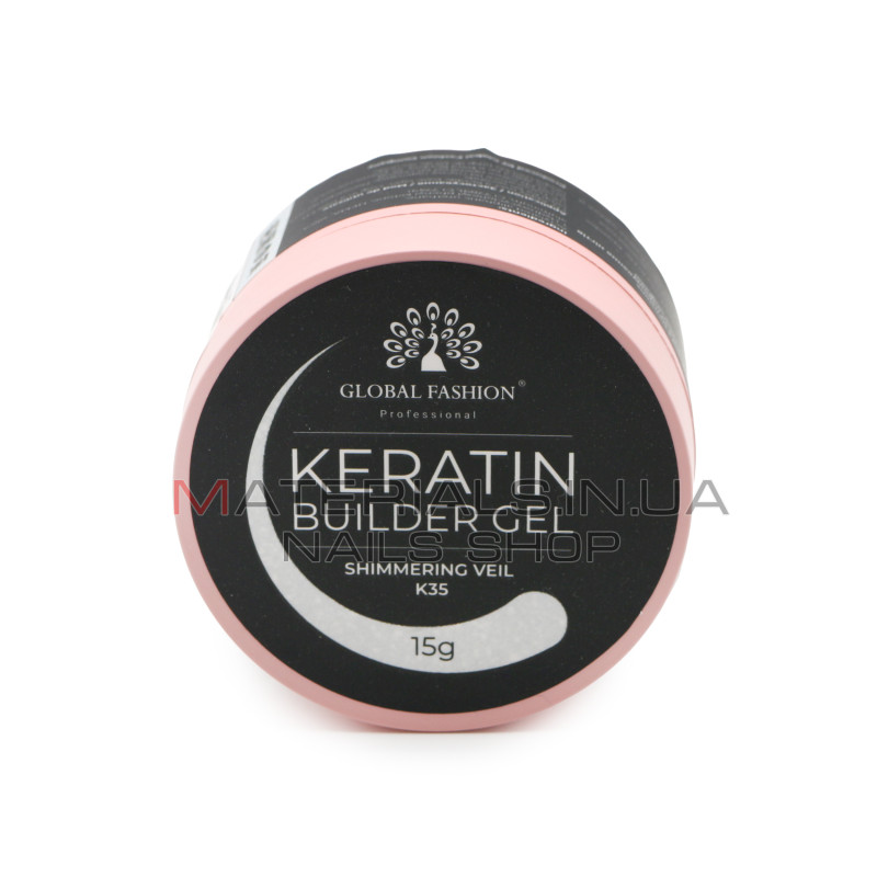 KERATIN BUILDER GEL, Global Fashion, 15 g, K35