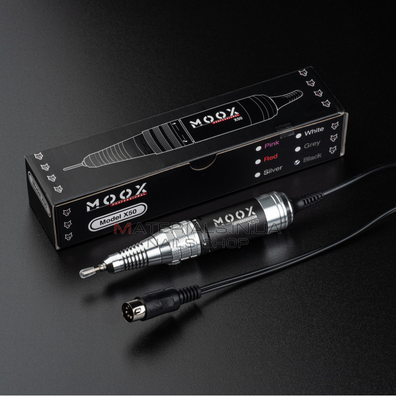 Фрезер Мокс X805 (Pink) на 55 000 об./мин. и 80W. для маникюра и педикюра Фрезер Мокс X805 (Pink) на 55 000 об./мин. и 80W. для маникюра и педикюра