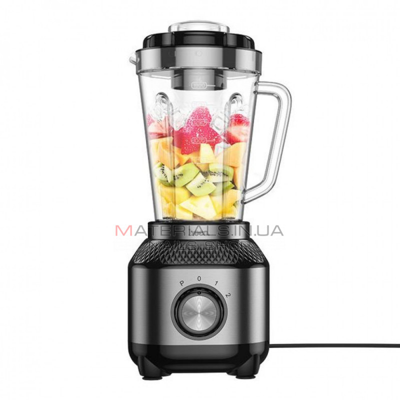 Блендер Hoco HE32 Juicer (600 Вт, стационарний блендер, 1,8 литра чаша, 2 скорости) - Черный — Black