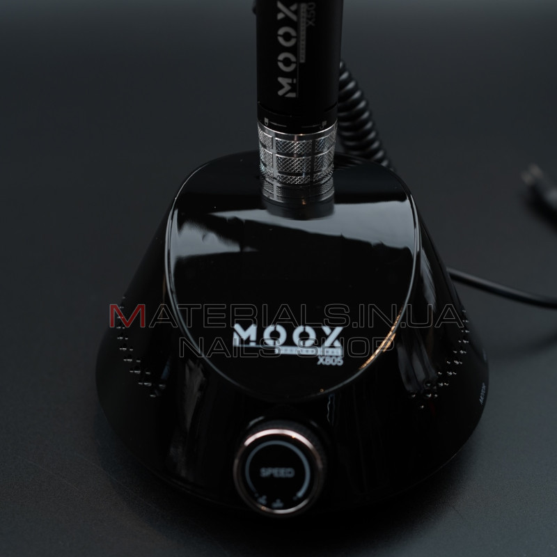 Фрезер Мокс X805 (Black) на 55 000 об/хв. та 80W. для манікюру та педикюру