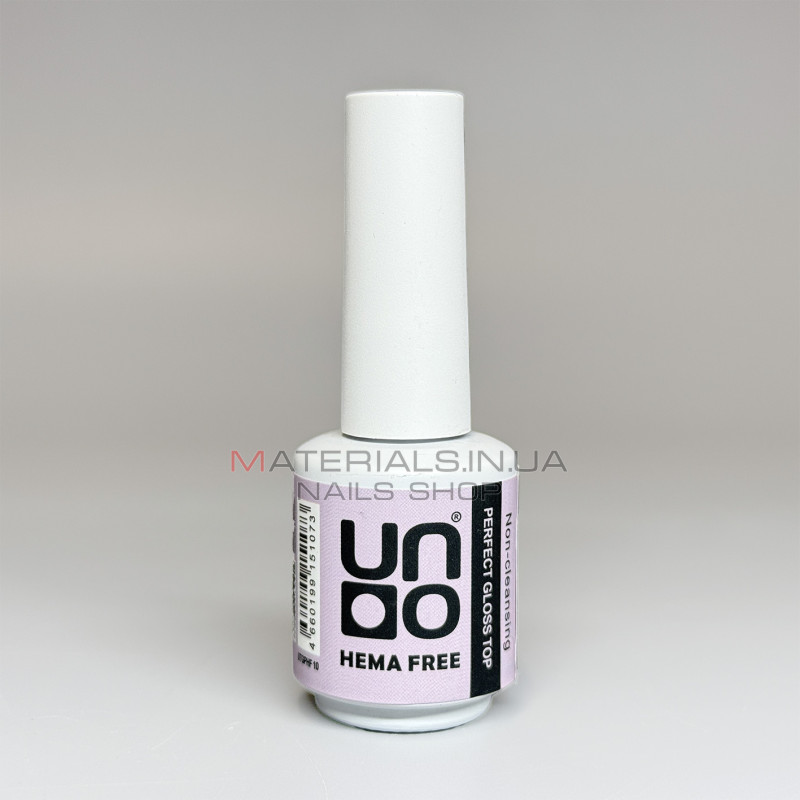 UNO HEMA FREE Perfect Gloss Top, без липкого шару (Non-cleansing), 10 мл