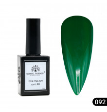 Гель лак Global Fashion, Gel polish 15 ml, 92