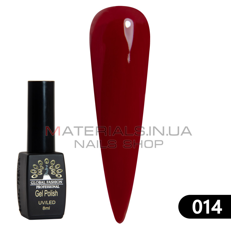 Гель лак BLACK ELITE 014, Global Fashion 8 мл