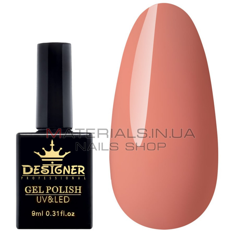 Гель-лак Designer Nude Pink - E143 "Молочне диво"