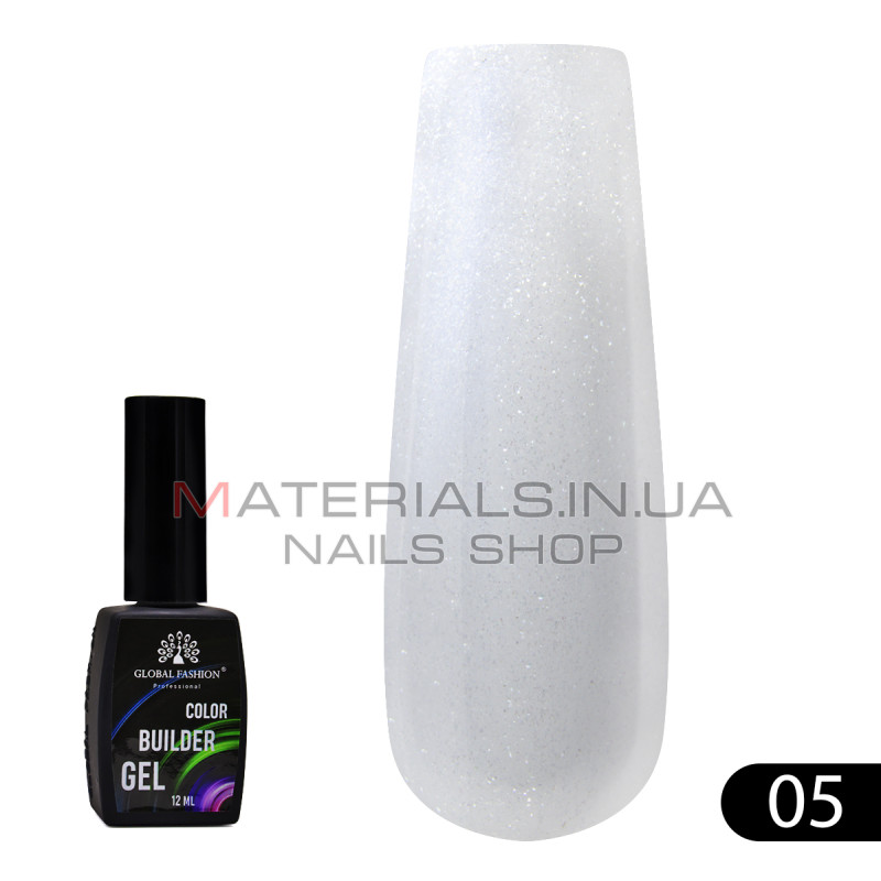 Кольоровий гель для нігтіів Color Builder Gel 12 мл, 05