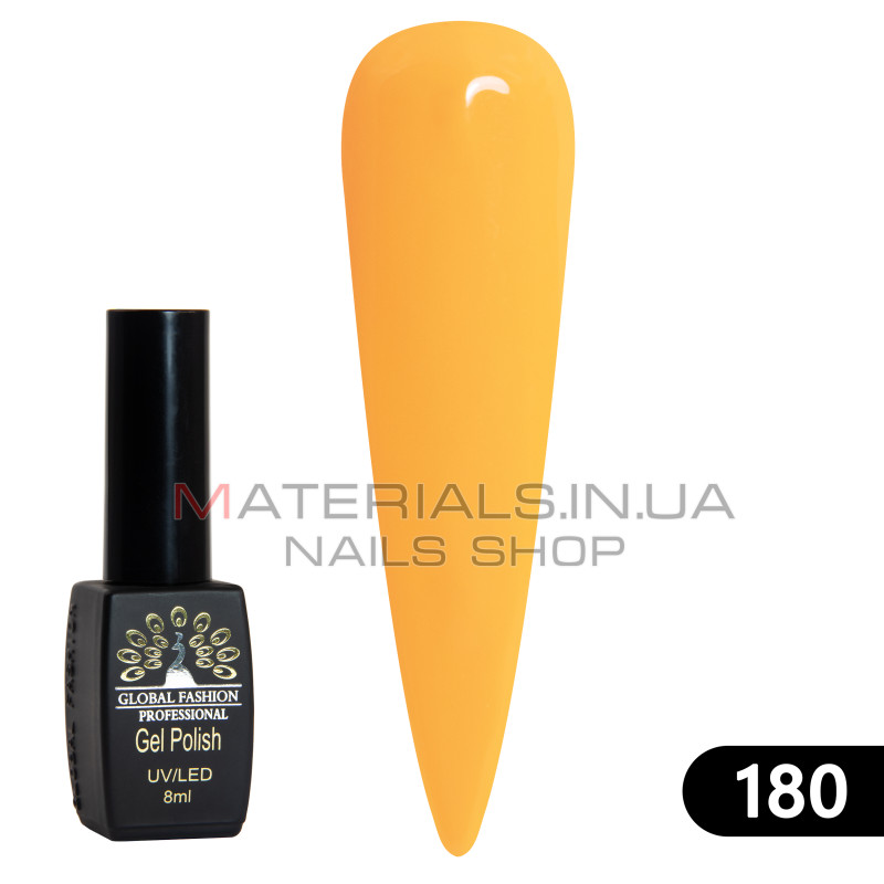Гель лак BLACK ELITE 180, Global Fashion 8 мл