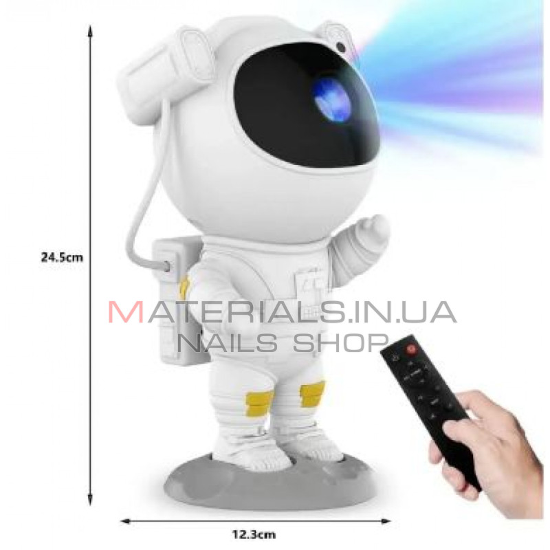 Нічник-проєктор Astronaut Star Light MD089, 230 × 120 мм
