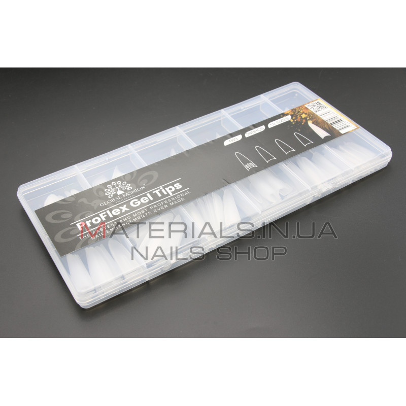 Гелеві типси, форма "мигдаль", ProFlex 003, 240 шт