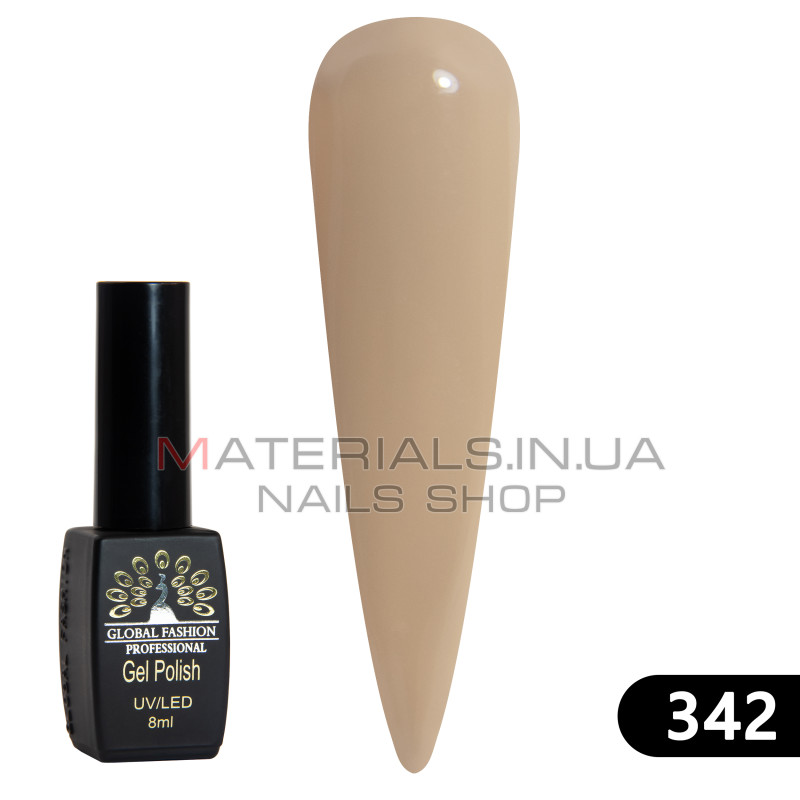 Гель лак BLACK ELITE 342, Global Fashion 8 мл