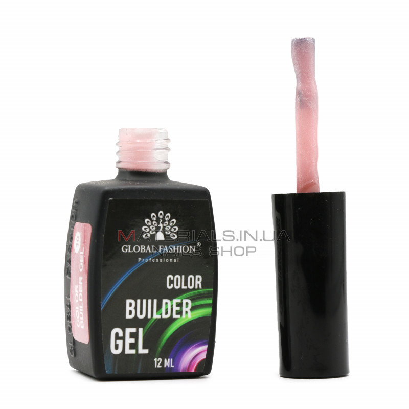 Кольоровий гель для нігтів Color Builder Gel 12 мл, 10 Кольоровий гель для нігтів Color Builder Gel 12 мл, 10